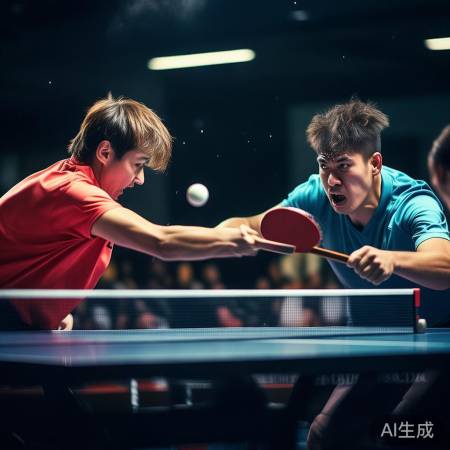 王楚钦樊振东激战正酣