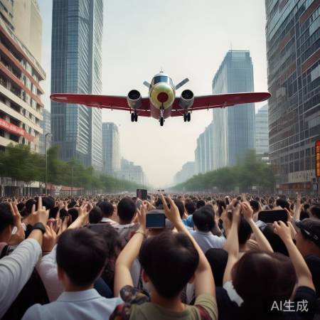 武汉街头惊现飞机？真相竟然是...