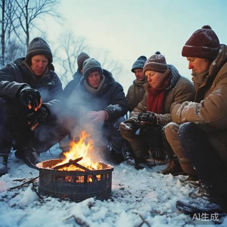 “寒潮预警，注意保暖”