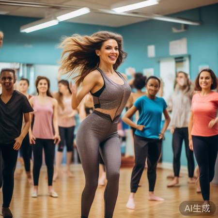 舞技高超，氛围活跃