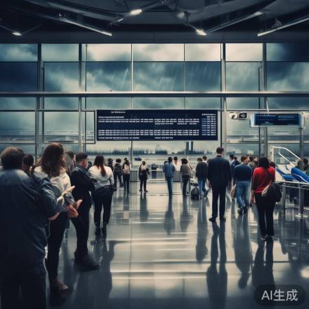 航班取消，考验耐心