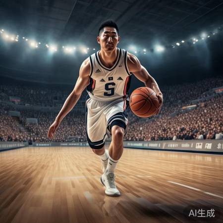 杨瀚森亮相仅2分钟，遗憾无得分，篮球赛场风云再起