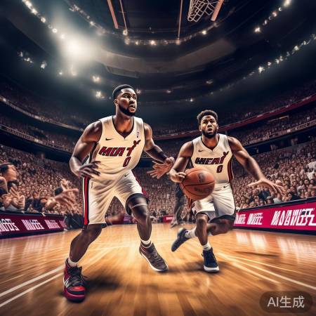 热火队老将巴特勒韦德，战绩待观