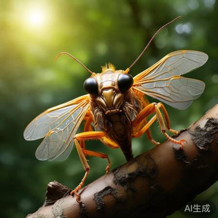 神秘蝉虫，夏日鸣叫，美味佳肴