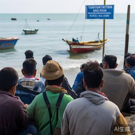 渔民急，禁航有限，生活如常