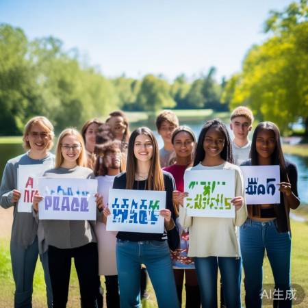 青年发声，传递和平理念