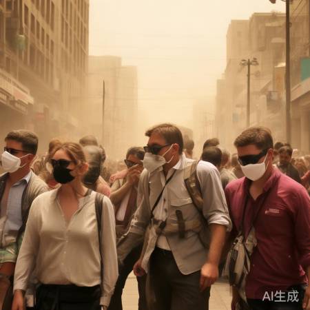 对抗沙尘暴，环保出行防护