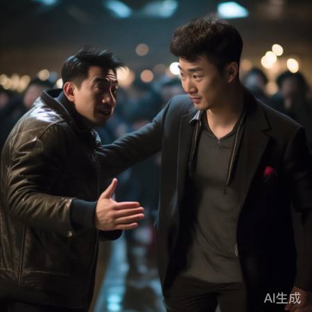 任达华提醒未果，方中信摔倒不失