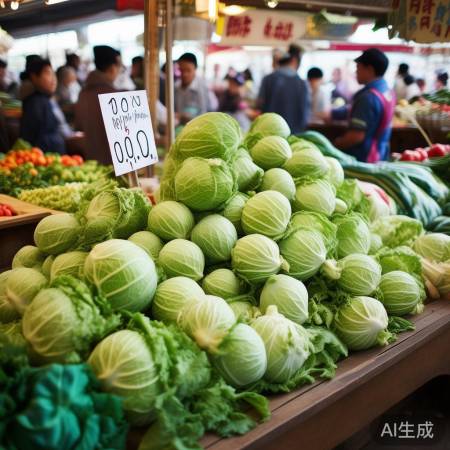 白菜价格大揭秘：155元一棵与9毛一斤的惊人对比！