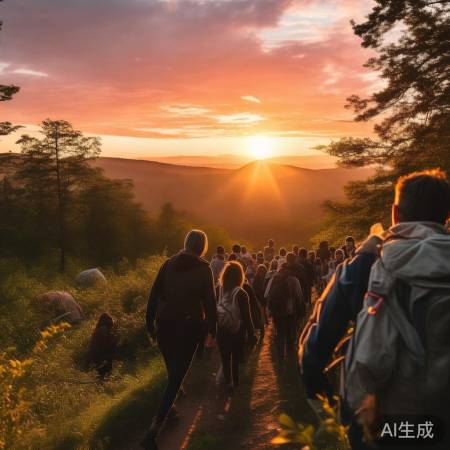 “探寻自然奇景，下期再见！”