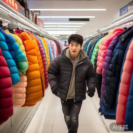 陕西小伙不远千里专程来胖东来选购羽绒服，品质之选引关注