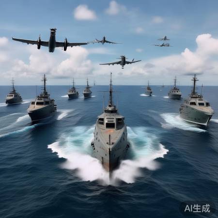 “20艘舰艇多机种演习，委内瑞