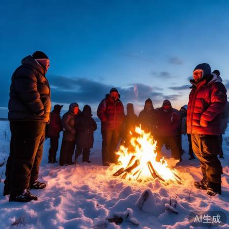 “内蒙古极寒，气温跌40℃”