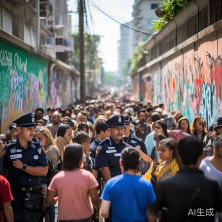 巴西男子重拳偷袭警察惨遭击毙现场画面曝光
