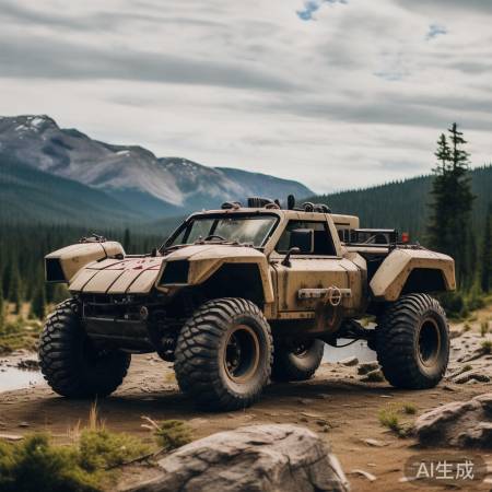 荒野求生车，自然狂人造