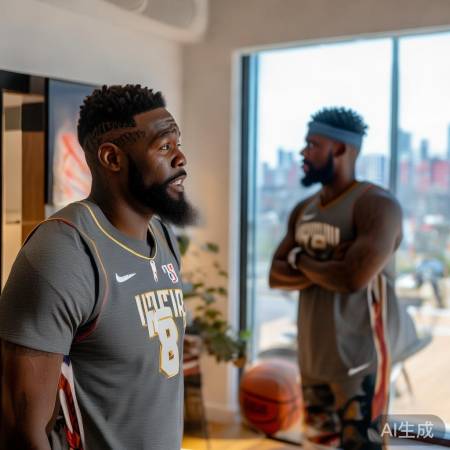 篮球界亮点：格里芬乔丹视频连线