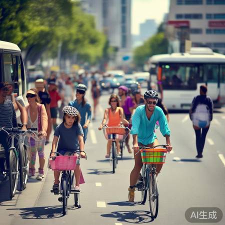 绿色出行,从我做起