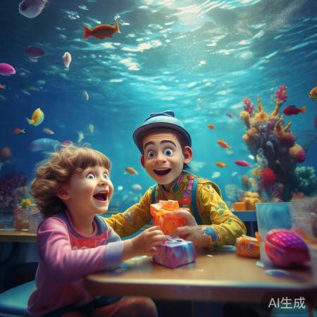 海底捞生日惊喜逗萌童