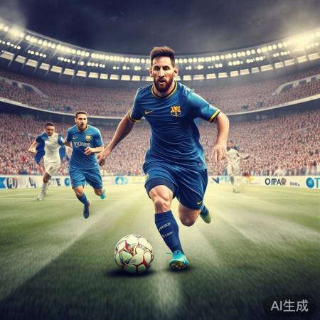 梅西成熟，球技精湛