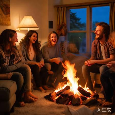 “唠嗑结束，安全生活美好”