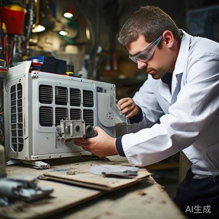 维修师傅拆件掩盖不足