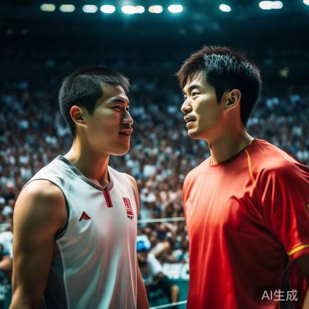 乒乓球交流展友谊