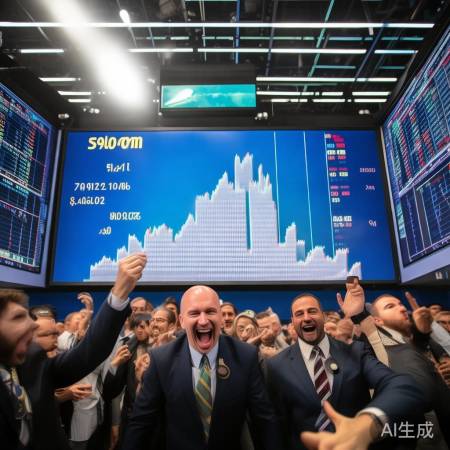 金融市场沸腾,道指涨500点