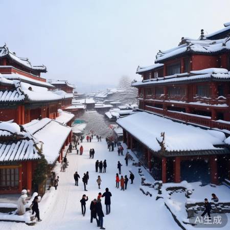 全国初雪地图：揭秘中国冬季第一场雪的分布