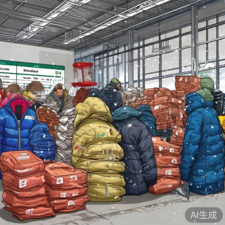 羽绒服成本与利润差距大