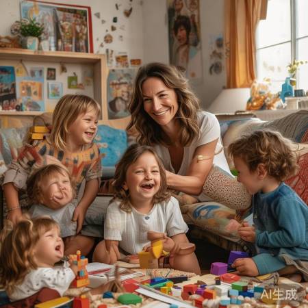 张柏芝育儿有方，陪伴孩子成长