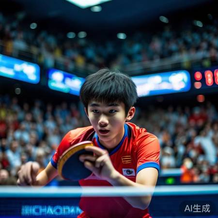 王楚钦逆转失利，球迷心悬。