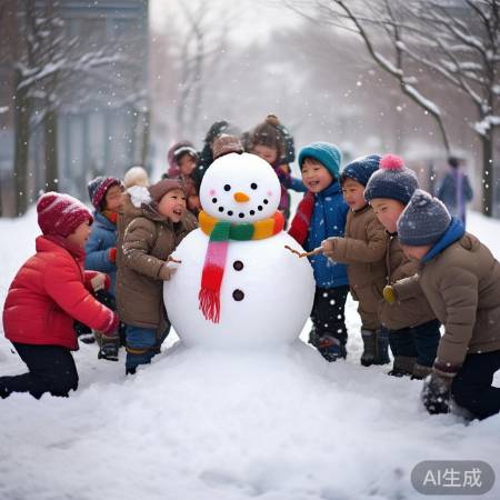 回忆雪地欢乐时光