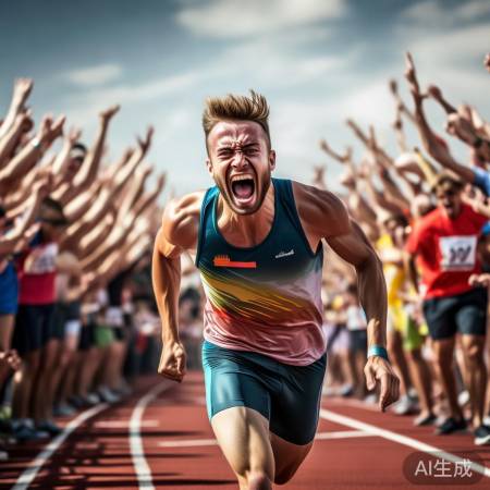 冲刺胜利，全场瞩目