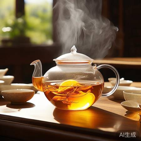 陈皮水色黄醇厚