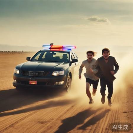 警车救援，追击停止