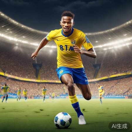 “登贝莱获最佳球员，星途不易”