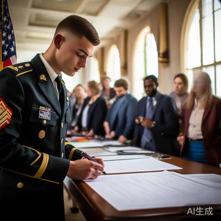 “兵役违法，公务员选拔严格”