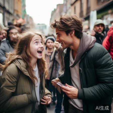 偶遇明星，感受魅力与温暖