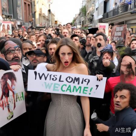 粉丝围堵女星,爱恨交织