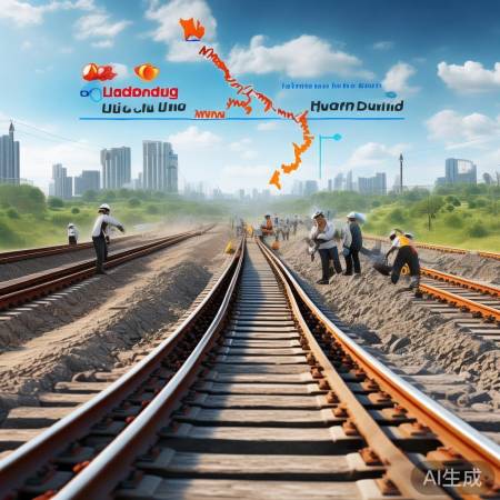 越南老街至河内至海防铁路部分工程盛大开工，连接城市新篇章启幕