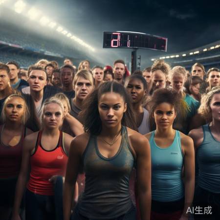 广马选手全力以赴，感动点赞！