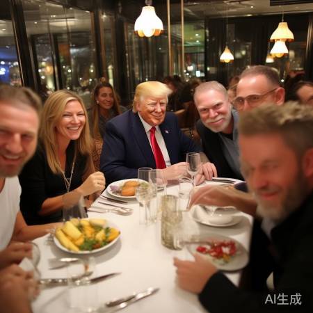 特朗普私生活合影曝光