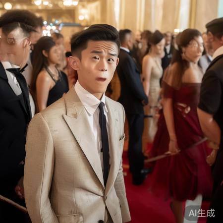 徐志胜450元旧衣走红毯引热议