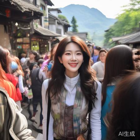 辽宁丹东大孤山奇遇记：金晨现身引网友热议