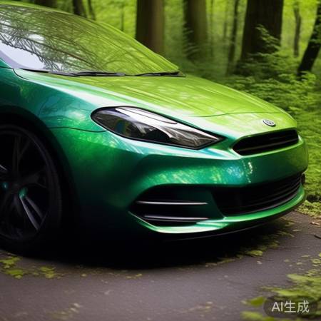 极境森林车色：光影变幻