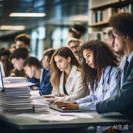 医学生论文竞赛激烈