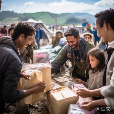 关注灾区，传递关爱