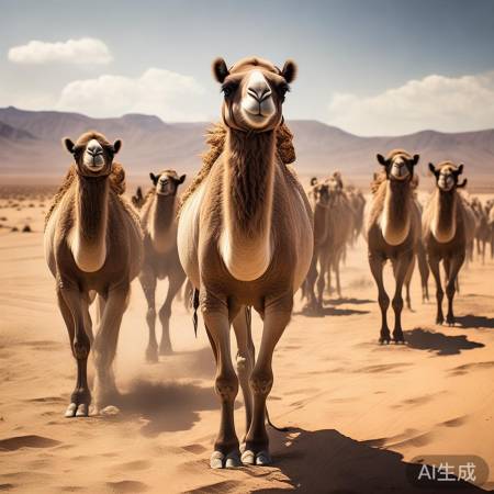 骆驼见证坚韧不拔