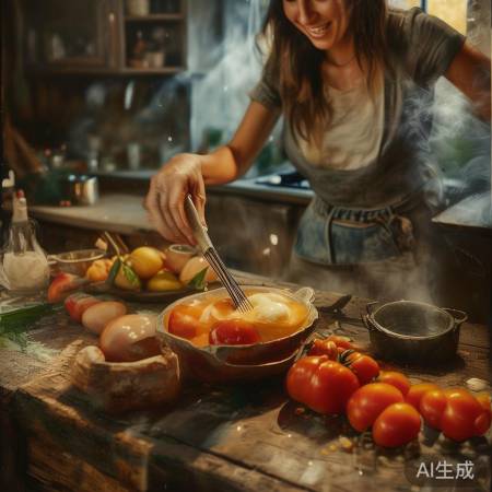 “鸡蛋番茄搭配分享,交流美食心