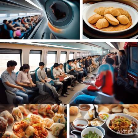 高铁趣事多，美食相伴行